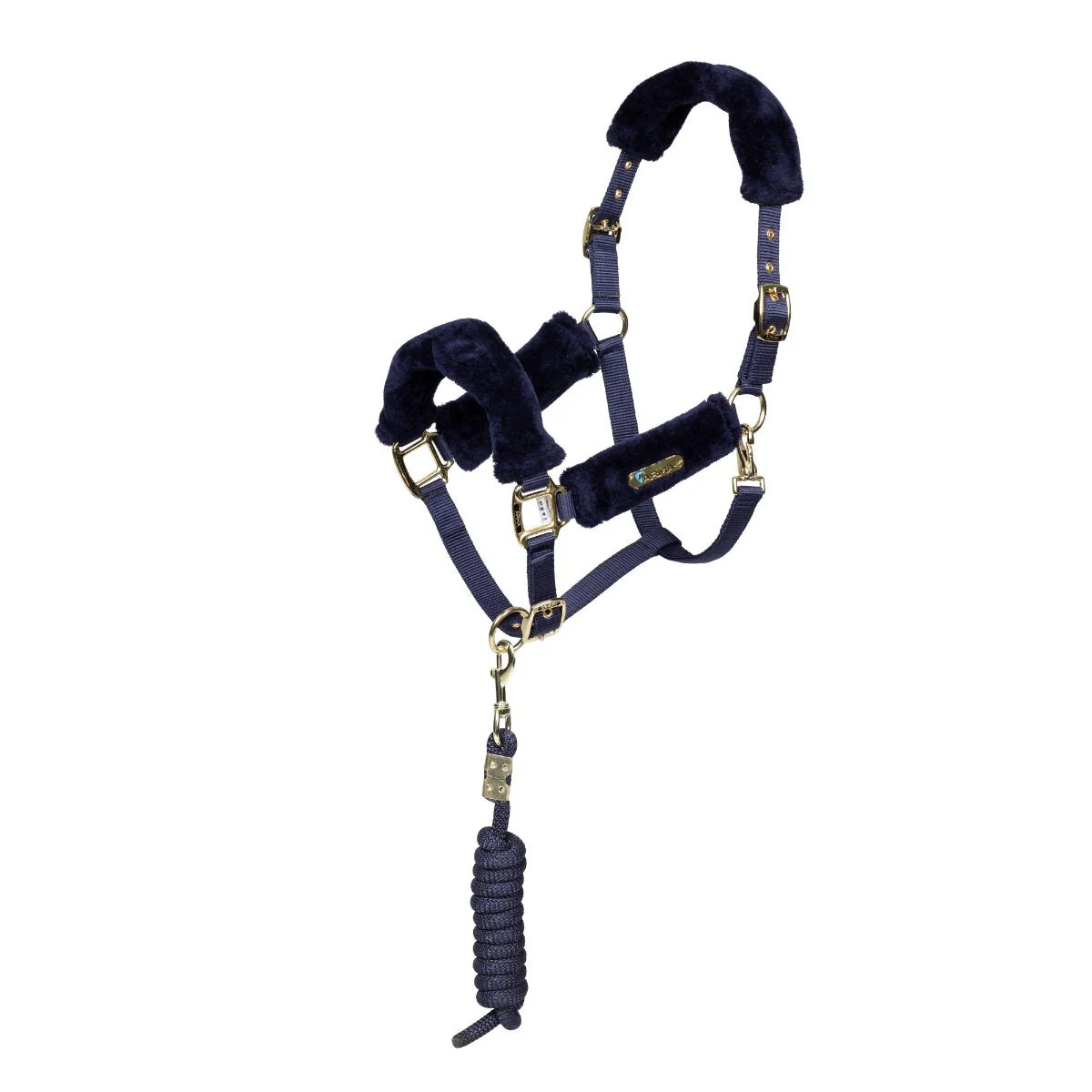 ARMA Faux Fur Headcollar & Lead Rope - Image 5