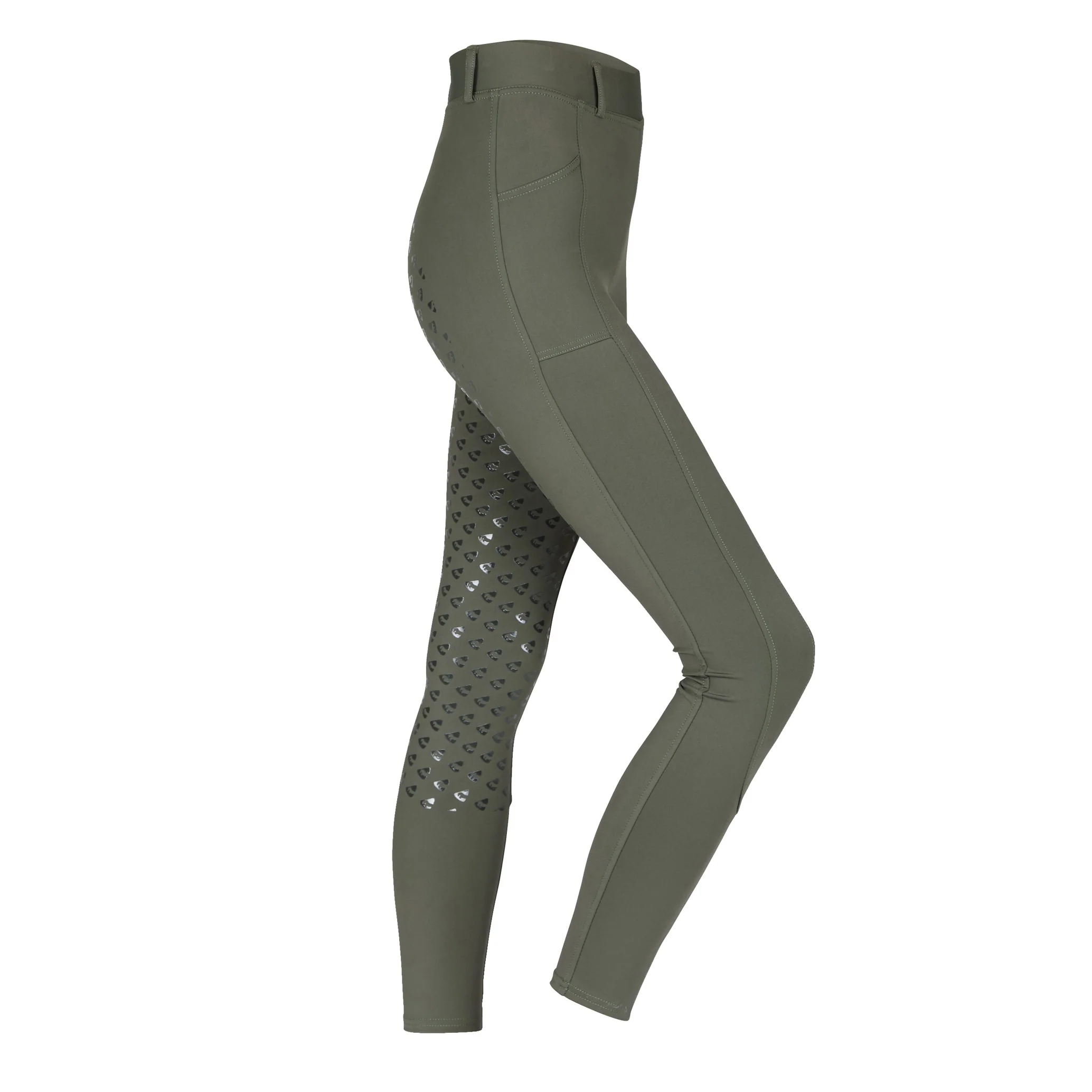 Aubrion Albany Riding Tights - Young Rider - Image 8