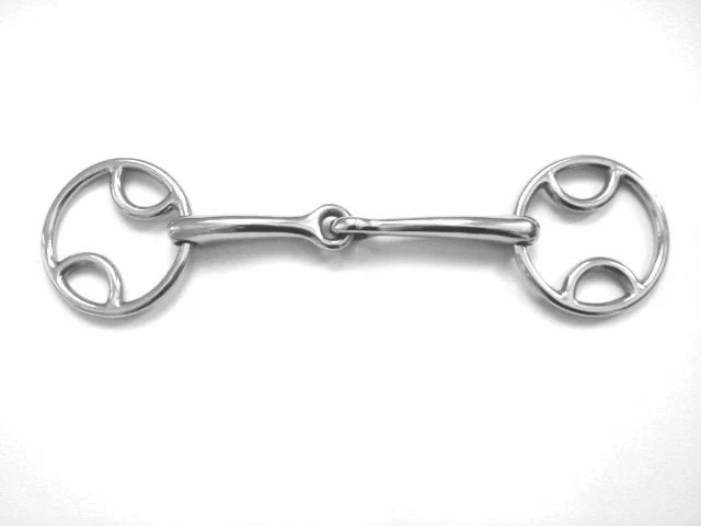 Shires Bevel Bit With Jointed Mouth