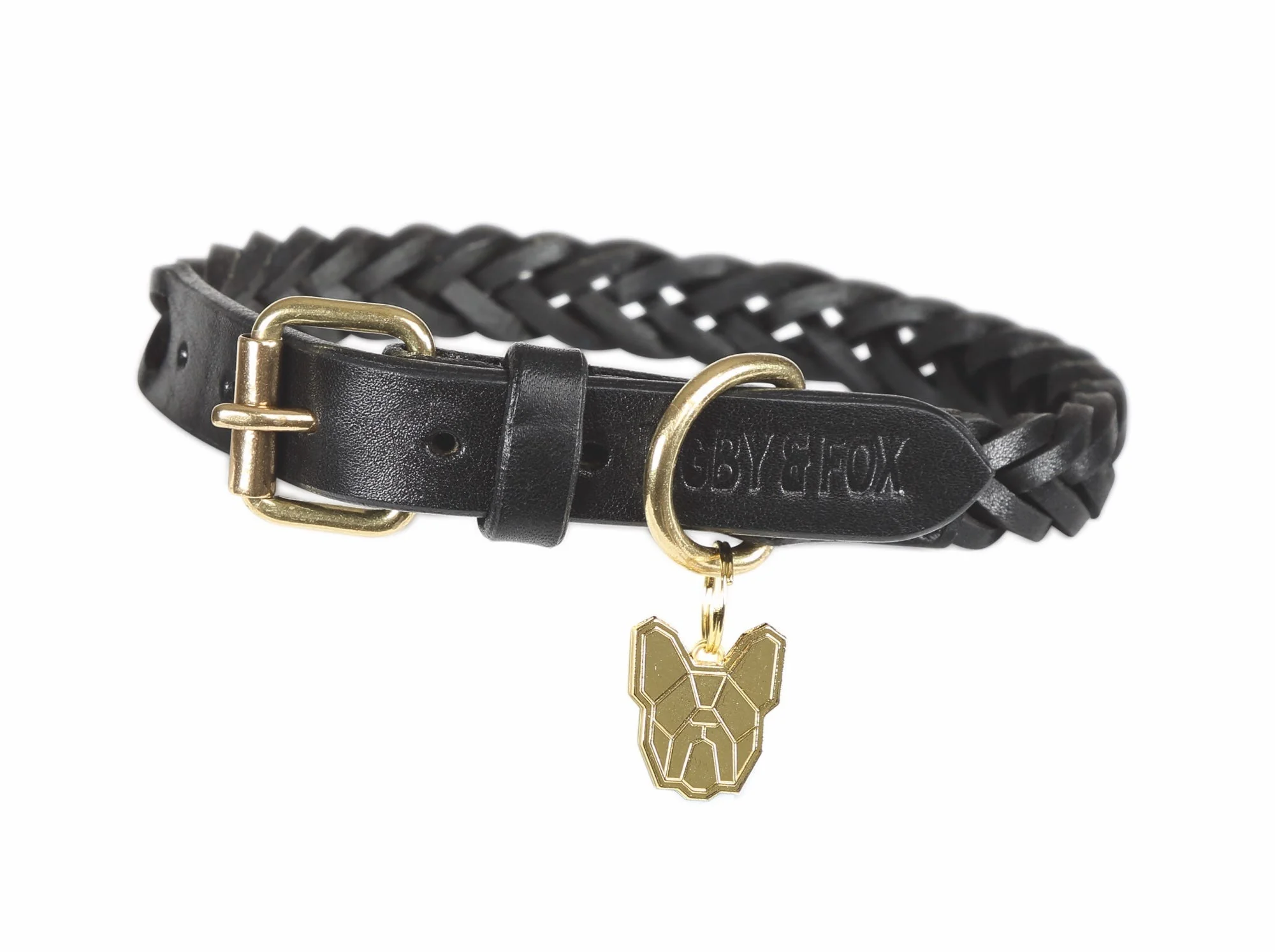 Digby & Fox Plaited Dog Collar - Image 2
