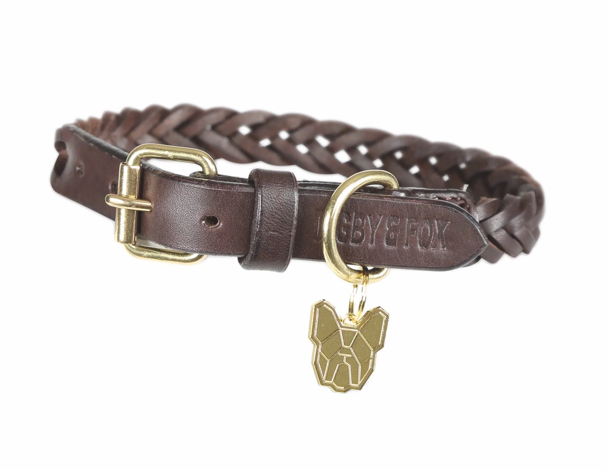 Digby & Fox Plaited Dog Collar - Image 3