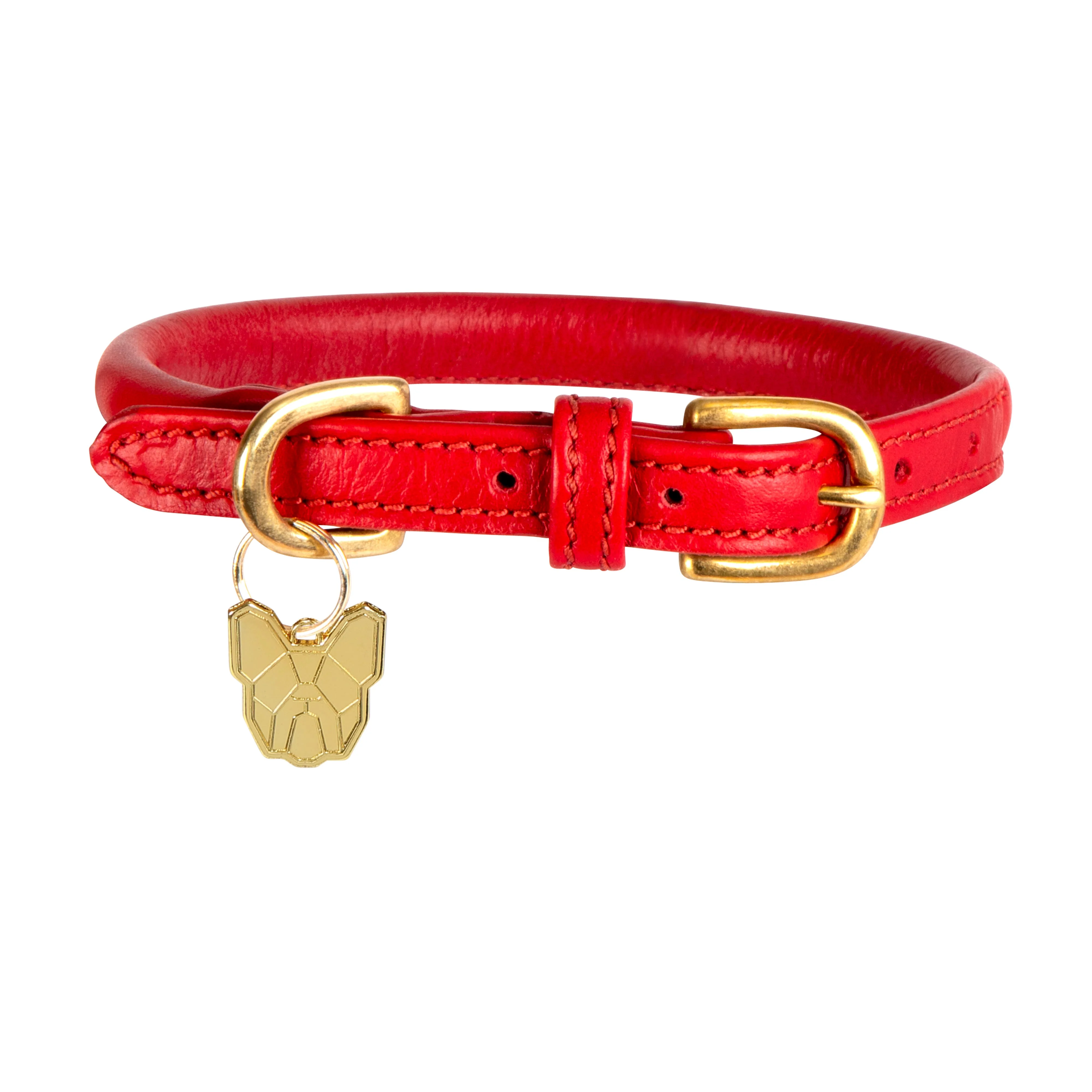 Digby & Fox Rolled Leather Dog Collar - Image 8