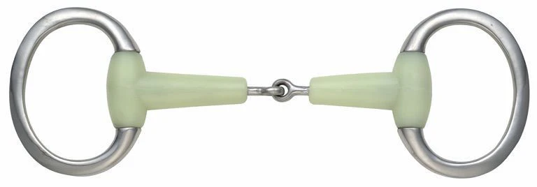 Shires EquiKind Jointed Eggbutt Flat Ring