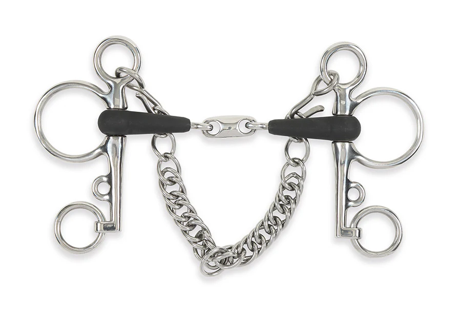 Shires Equikind+ Pelham Peanut Link Bit