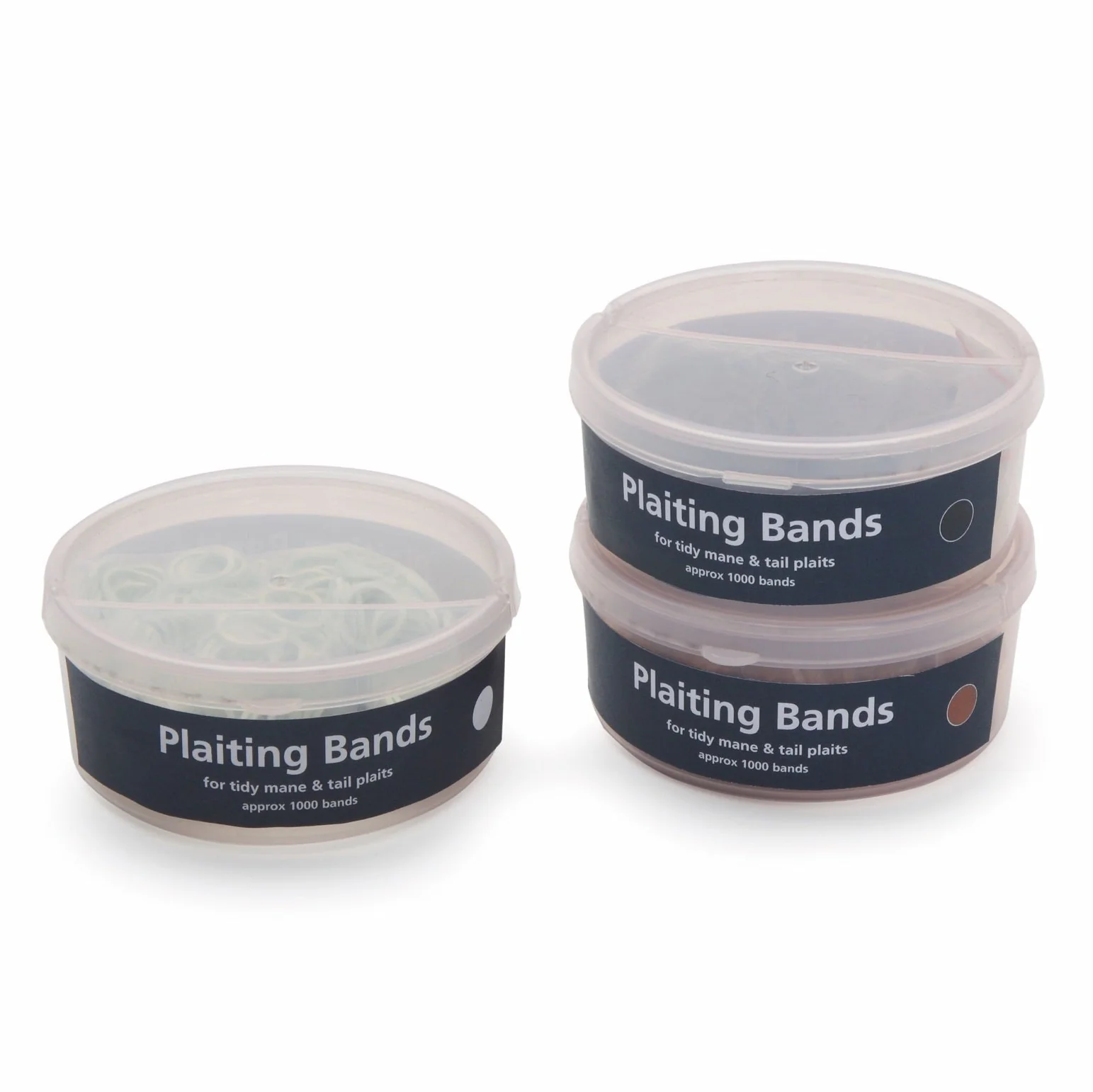 EZI-GROOM Plaiting Bands - Tub