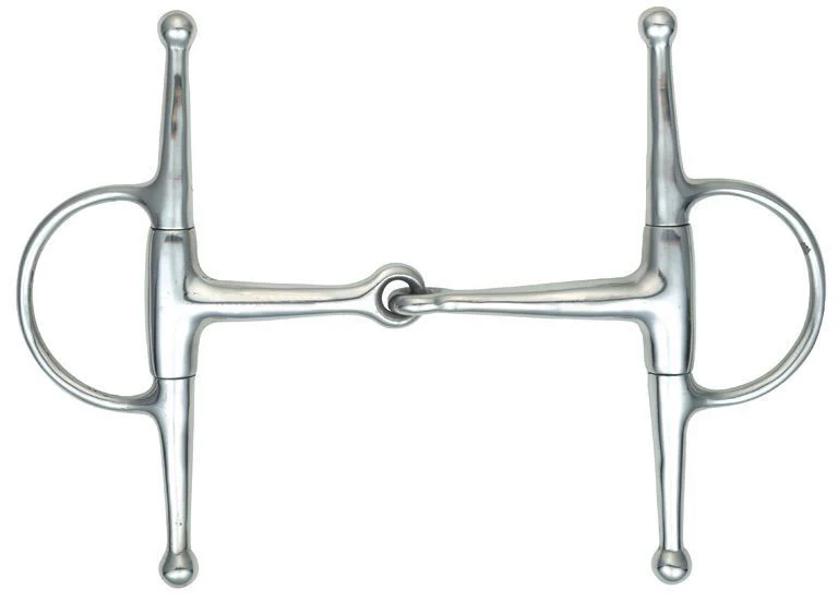 Shires Full Cheek Eggbutt Snaffle