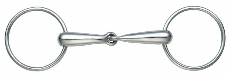 Shires Hollow Mouth Race Snaffle
