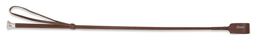 Shires Leather Show Whip - Image 3