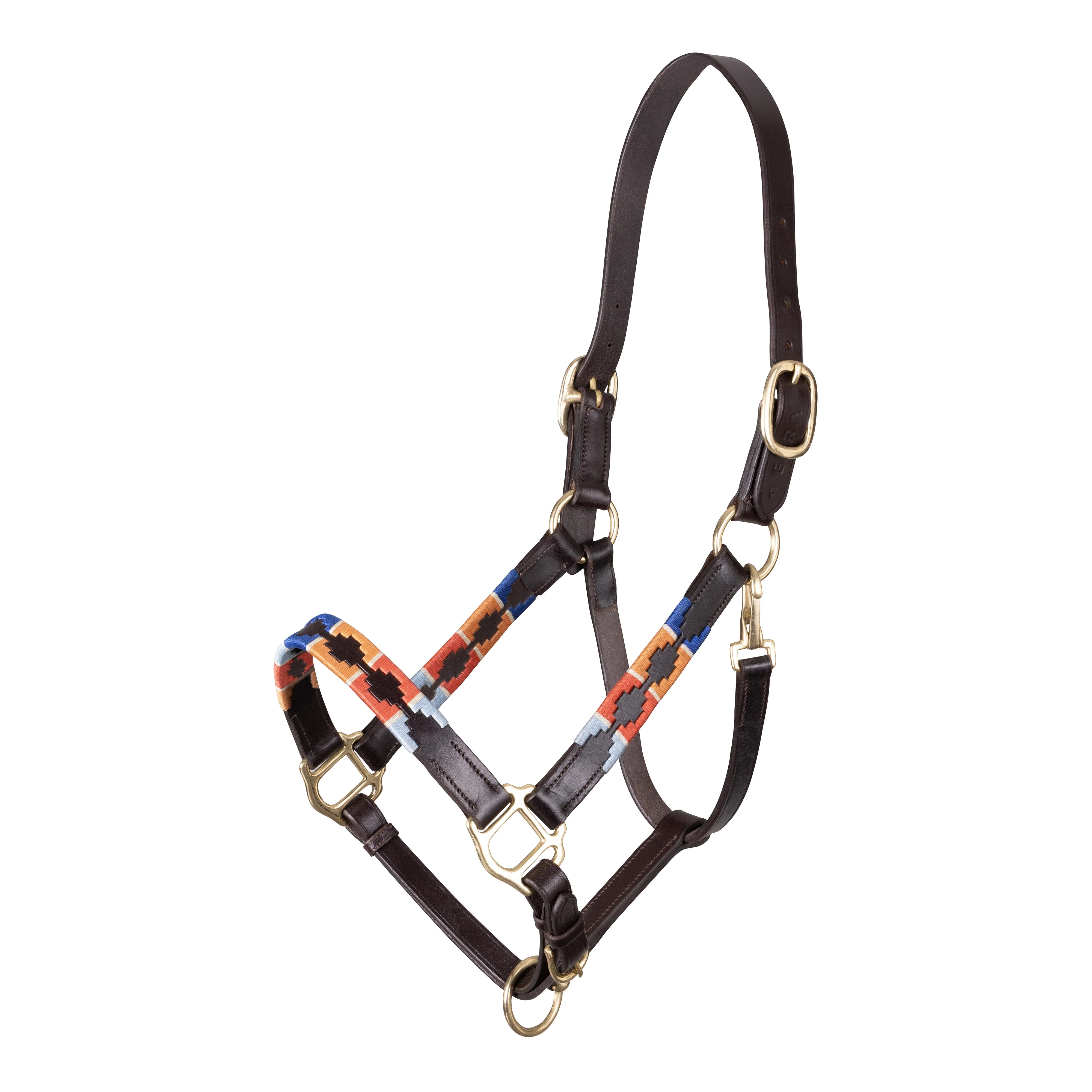 Velociti GARA Leather Polo Headcollar - Image 5