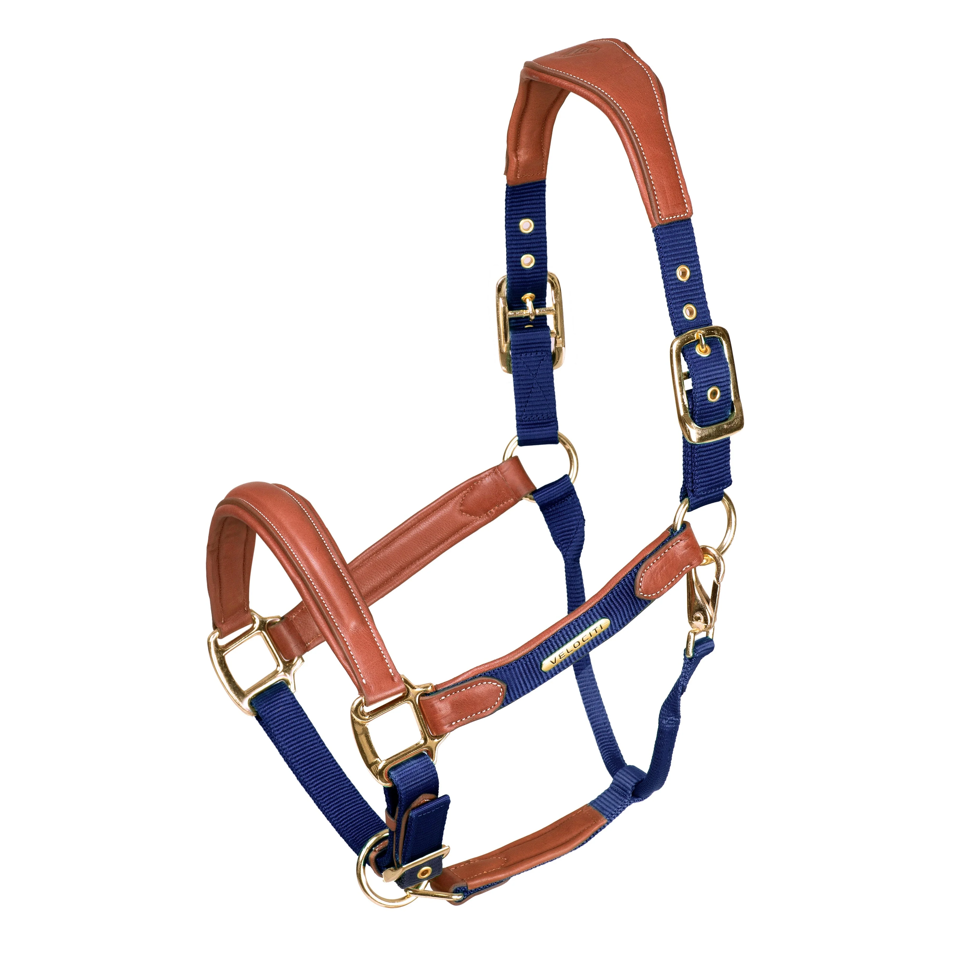 Velociti Lusso Padded Leather Headcollar - Image 4