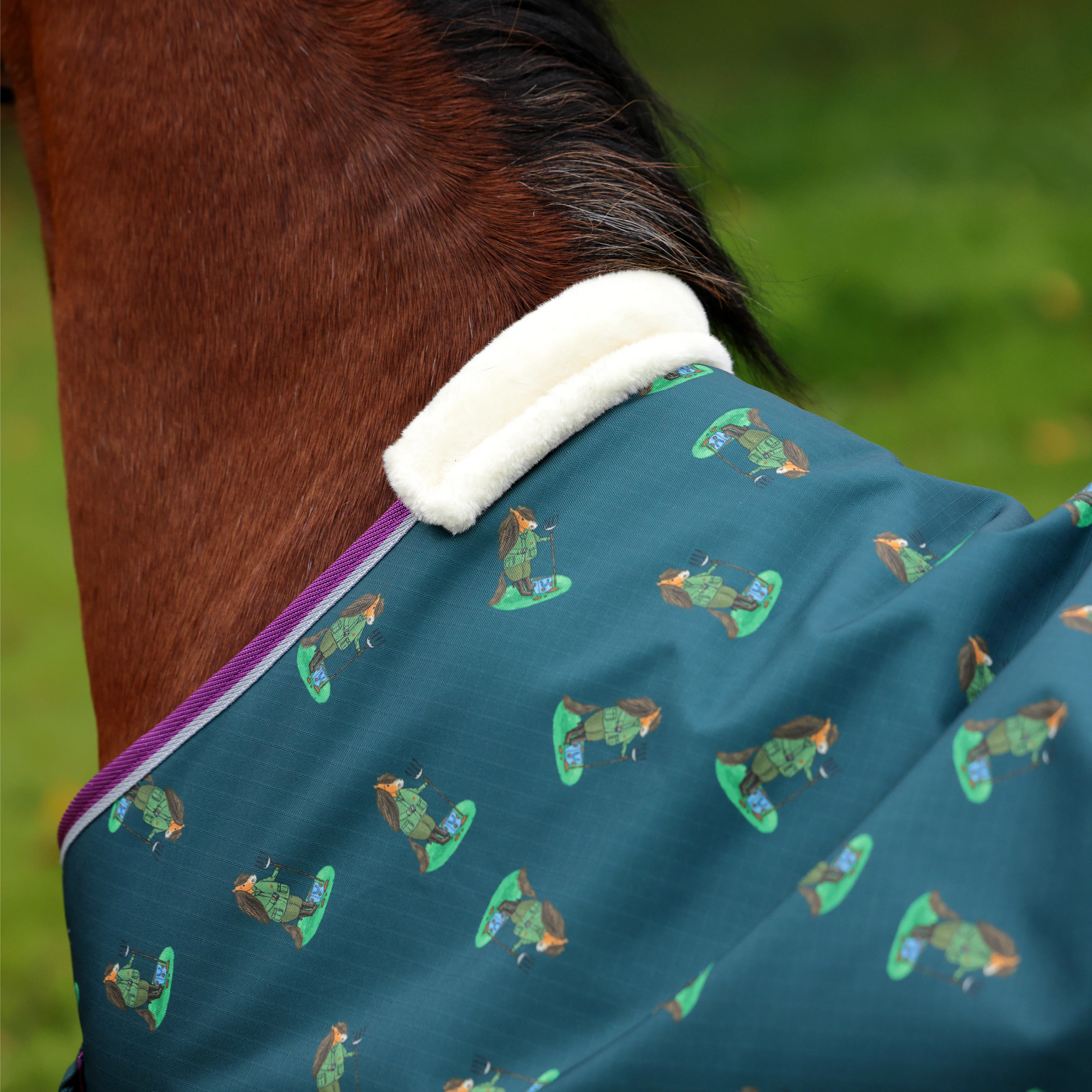 Shires Winnie & Me 100 Turnout Rug - Image 3