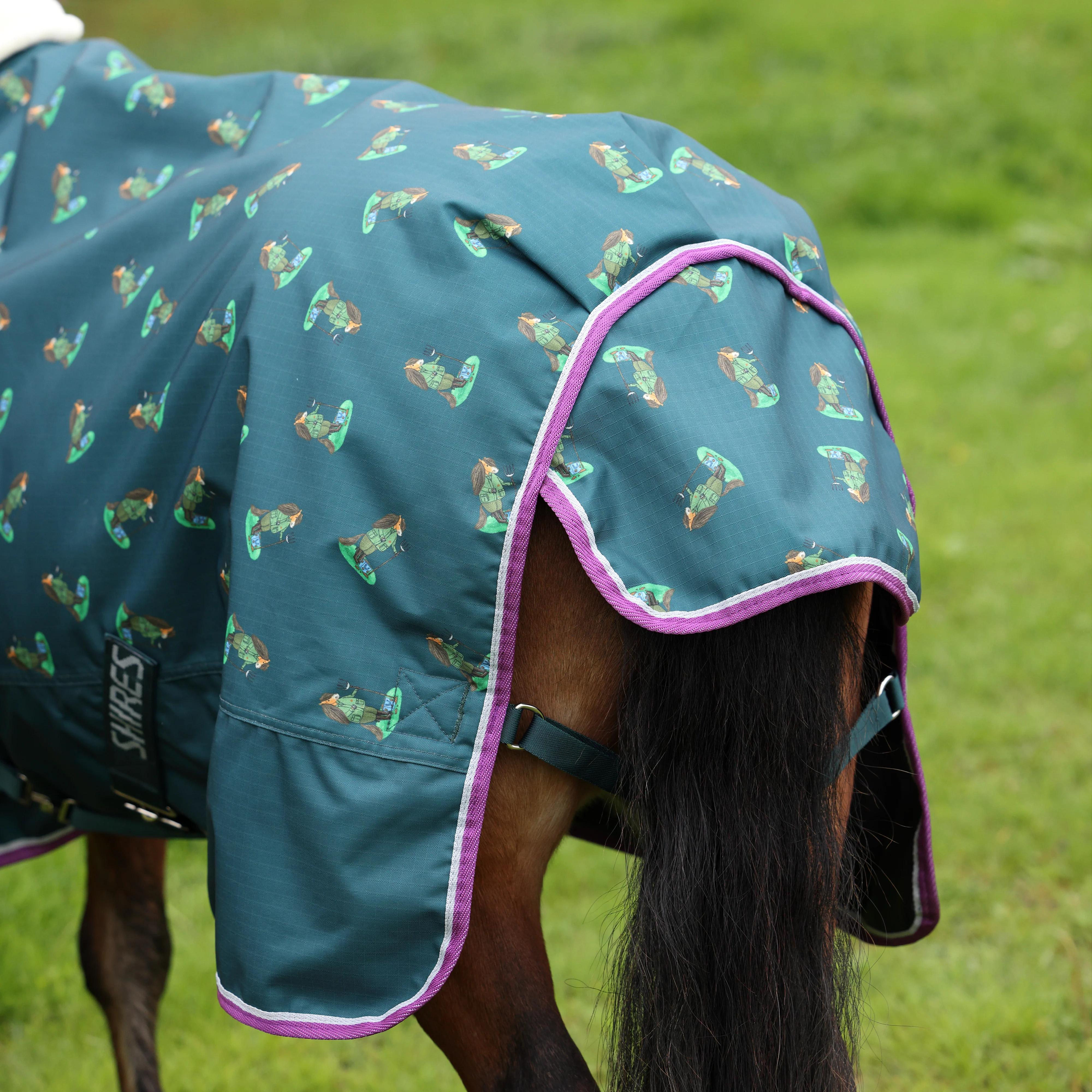 Shires Winnie & Me 100 Turnout Rug - Image 5